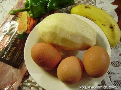 微波炉乡村土豆烘蛋的做法