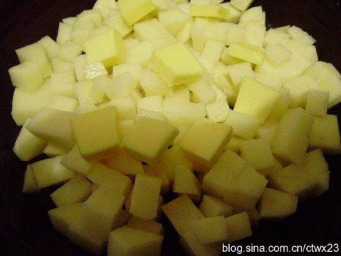 微波炉乡村土豆烘蛋的做法