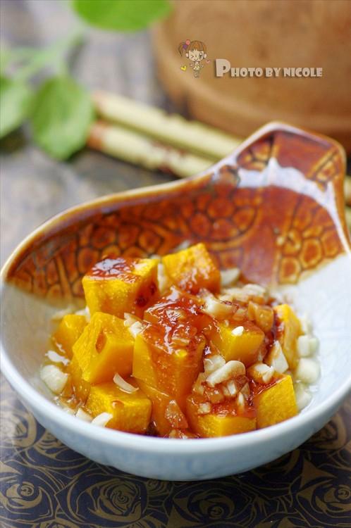 微波蚝油南瓜的做法