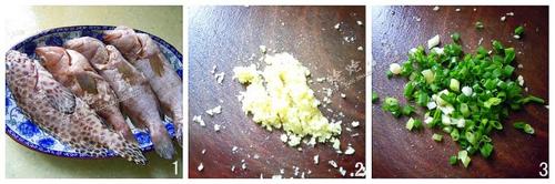 微波炉清蒸石斑鱼的做法