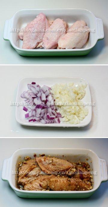 微波蒜香鸡翅的做法