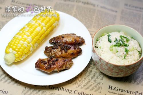 微波蒜香鸡翅的做法