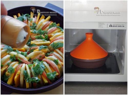 无油旱蒸蛋香什蔬锅的做法