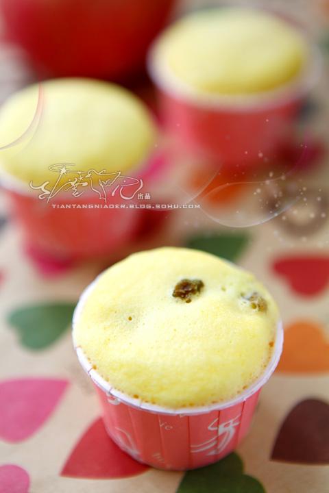 微波炉简易蛋糕的做法