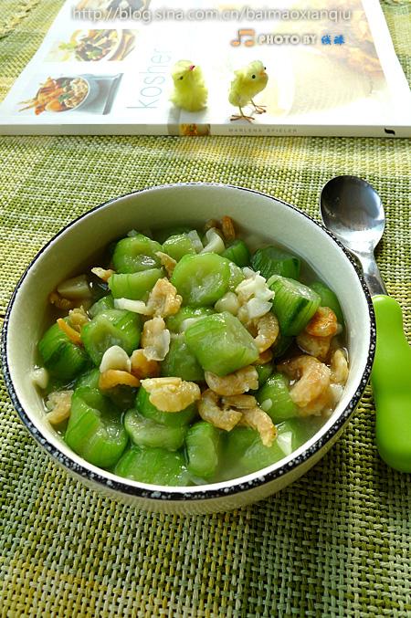 蒜香开洋蒸丝瓜的做法