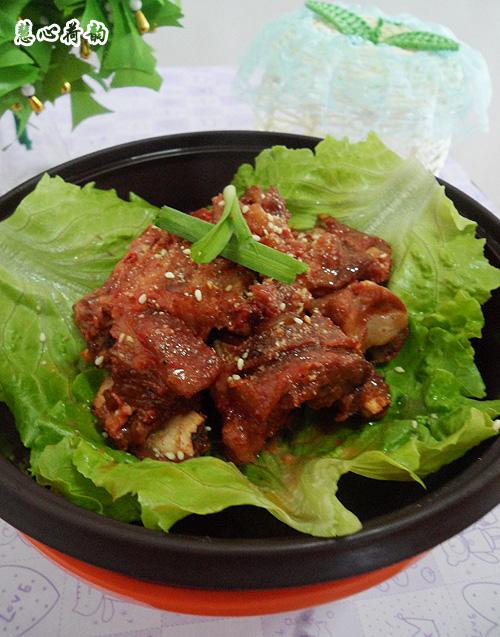 微波炉腐乳排骨的做法