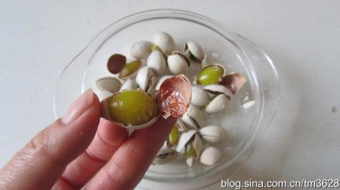 微波炉盐焗银杏的做法