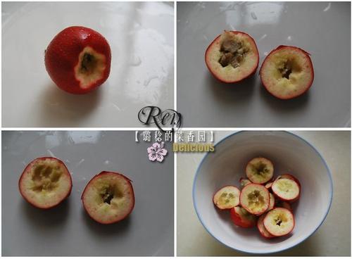 微波炉炒红果的做法