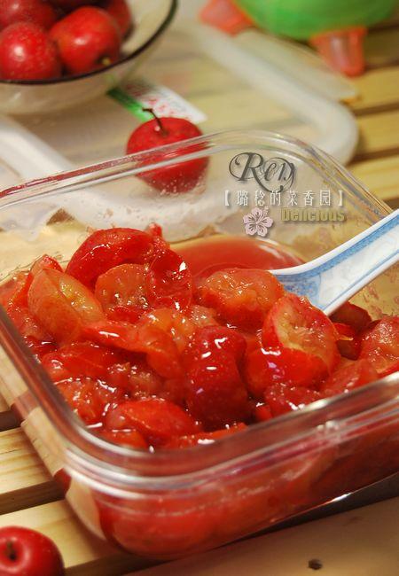 微波炉炒红果的做法
