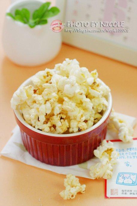 微波炉椰香爆米花的做法