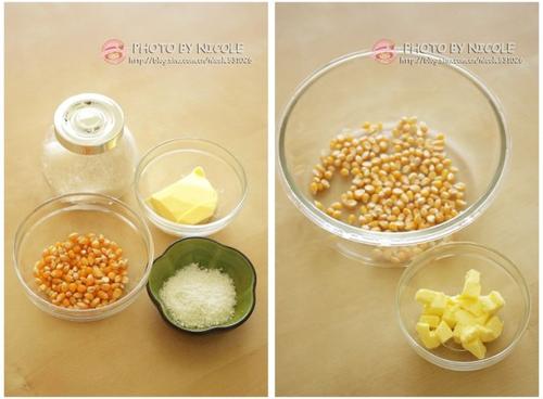 微波炉椰香爆米花的做法