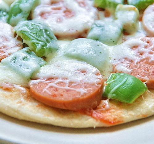 微波炉做简易批萨的做法