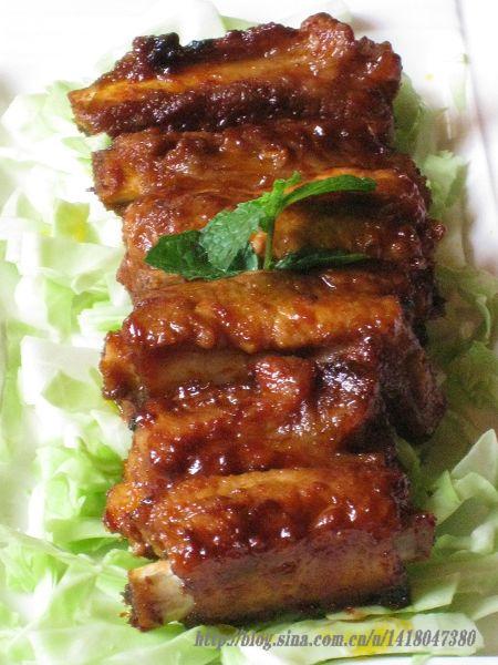 微波炉一口香排骨的做法