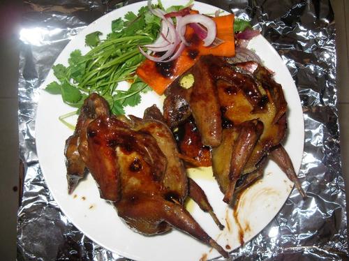 微波炉鼓油皇乳鸽的做法