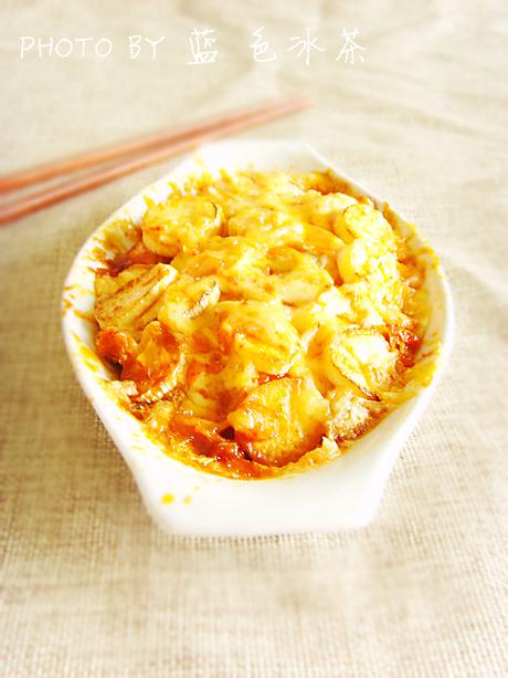 焗烤茭白的做法