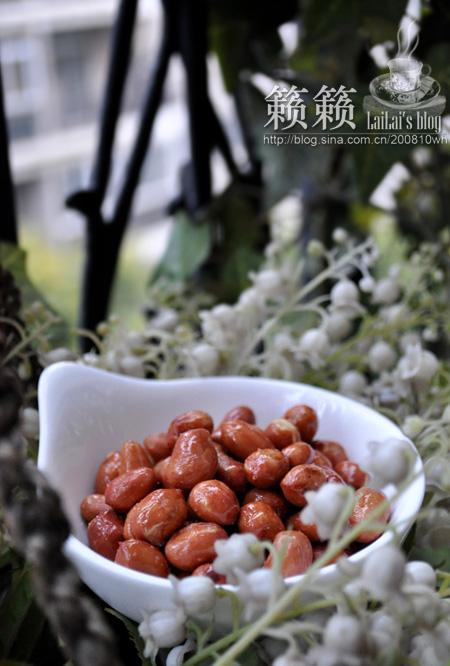 省油版微波炉花生米的做法