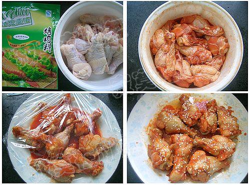 微波版烤翅根的做法