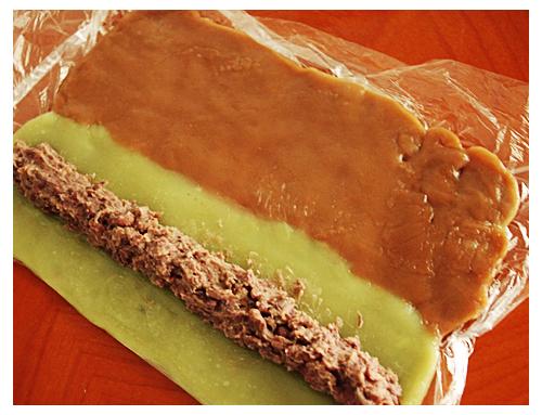 微波炉双色豆沙凉糕的做法