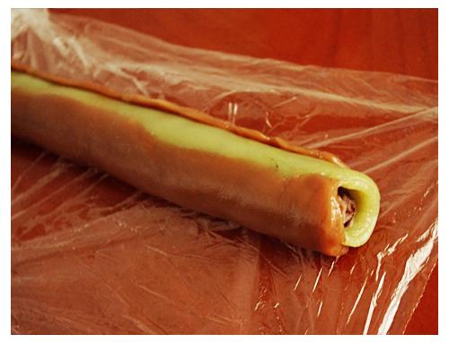 微波炉双色豆沙凉糕的做法