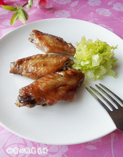 红酒黑椒微波烤鸡翅的做法