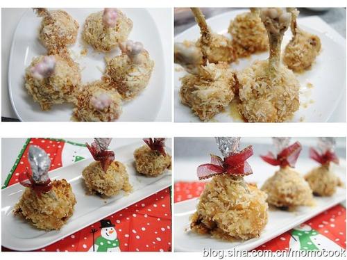 微波炉版坚果炸鸡翅的做法