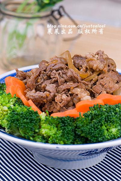 微波炉肥牛饭的做法