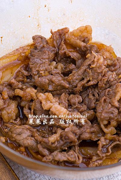 微波炉肥牛饭的做法