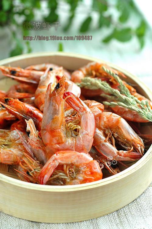 微波虾干的做法
