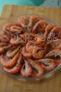 微波虾干的做法