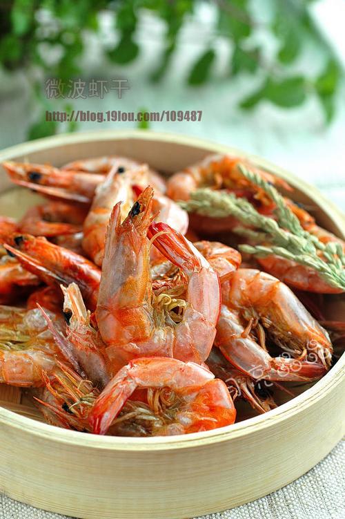 微波虾干的做法