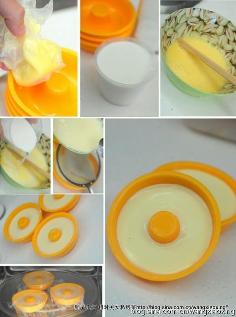 10分钟微波速成鸡蛋布丁的做法