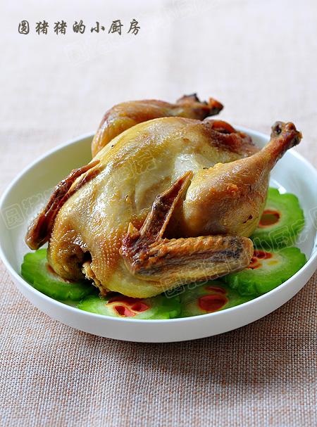 微波炉Q香盐锔鸡的做法
