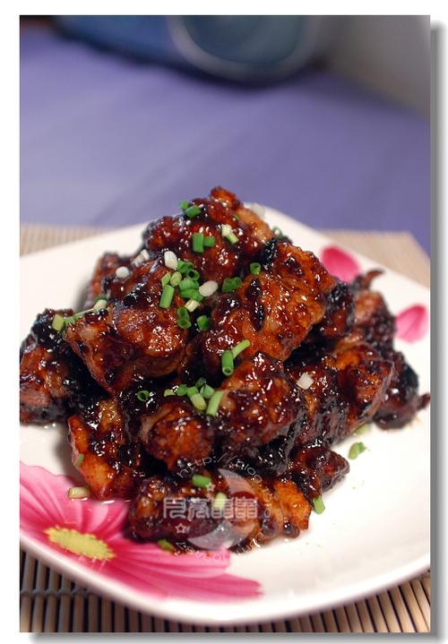 微波豉汁排骨的做法