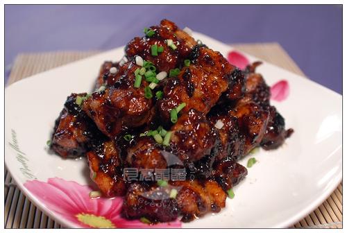 微波豉汁排骨的做法