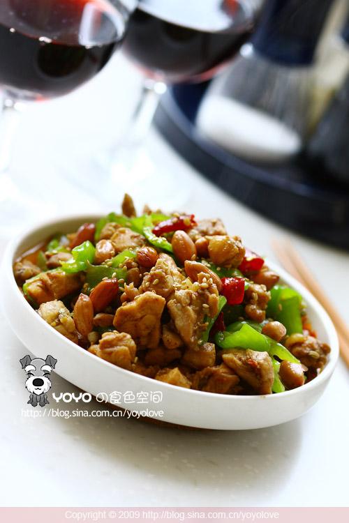 微波炉香辣鸡丁的做法