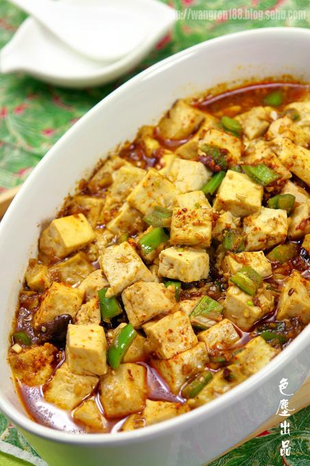 微波炉麻辣豆腐的做法