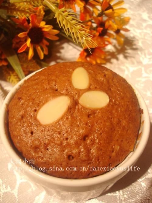 微波巧克力蛋糕的做法