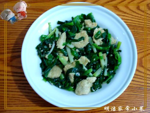 韭菜炒鸡蛋的做法