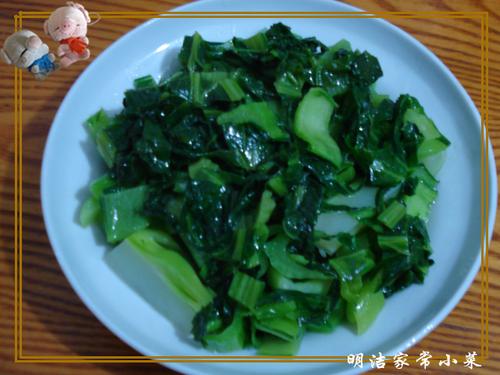 清炒芥菜的做法