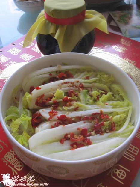 鸡汁剁椒粉丝娃娃菜的做法