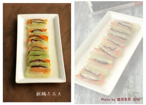 麒麟冬瓜夹的做法