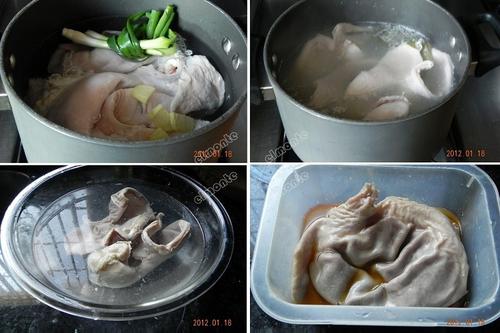 糟卤猪肚的做法