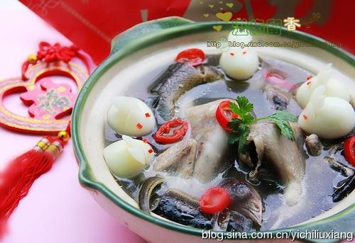 龙凤呈祥戏水煲的做法