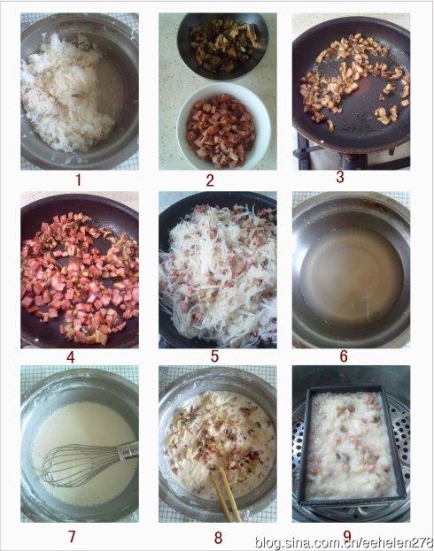 香煎萝卜糕的做法