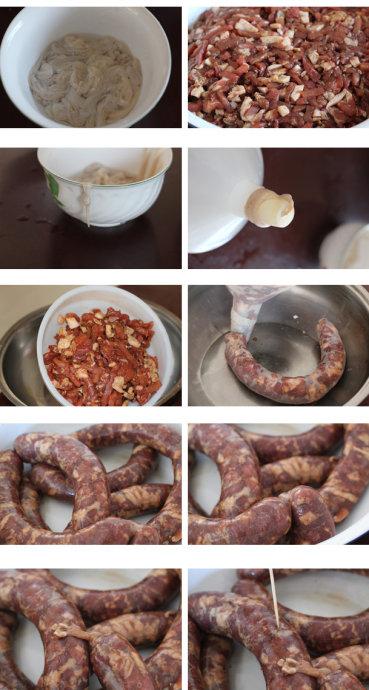 自制风干肠的做法