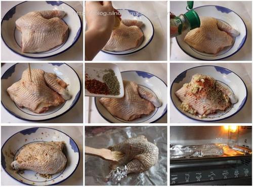 迷迭香烤鸡的做法