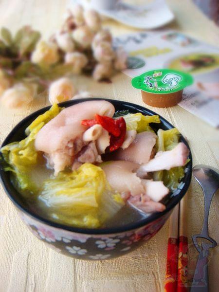 招财白菜煲的做法