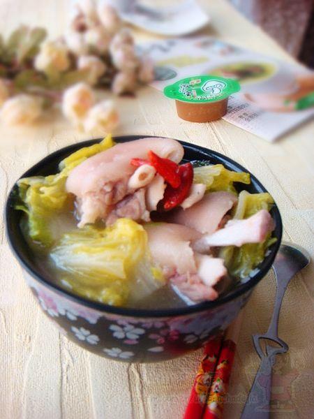 招财白菜煲的做法