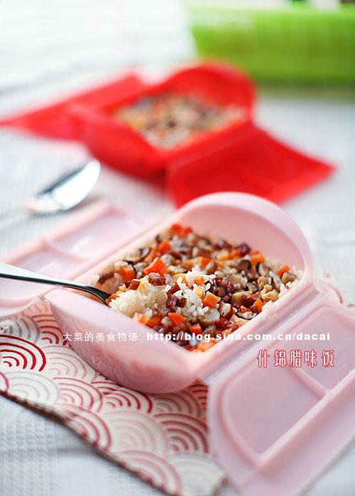 什锦腊味饭的做法