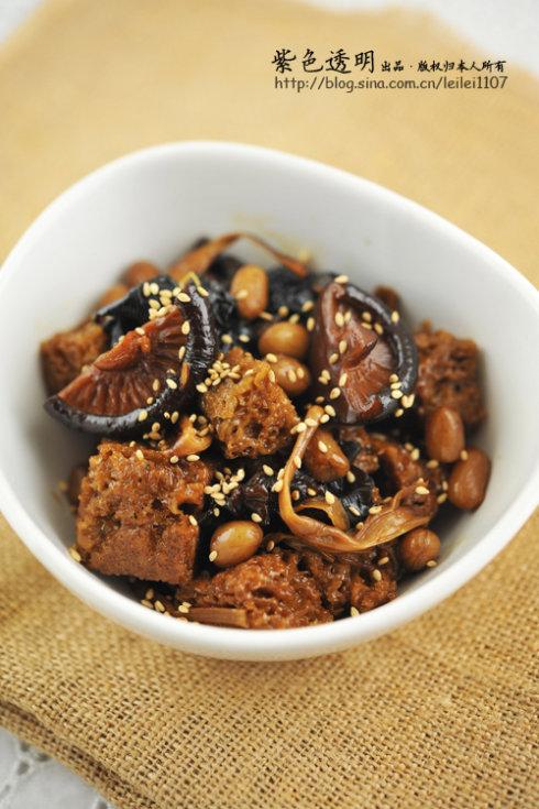 四喜烤麸的做法